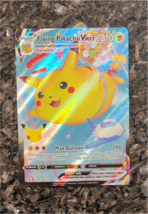 Flying Pikachu VMAX, graded 8.5