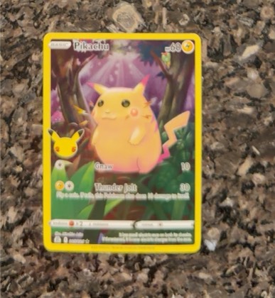 Pikachu graded 8.5