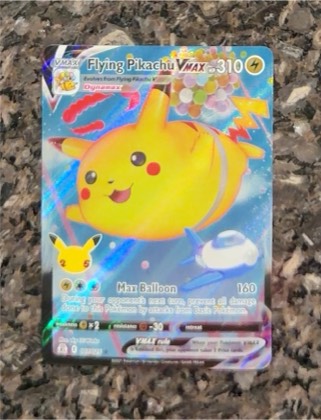 Flying Pikachu VMAX, graded 9.0
