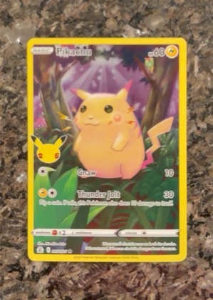Pikachu graded 9