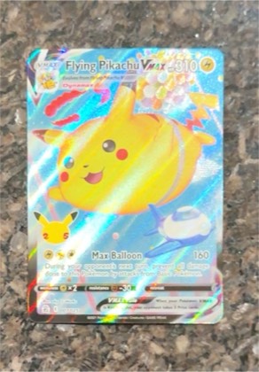 Flying Pikachu VMAX, graded 8.5