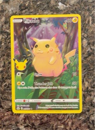 Pikachu, graded 8.5