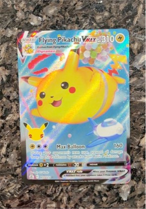 Flying Pikachu VMAX, graded 8.5