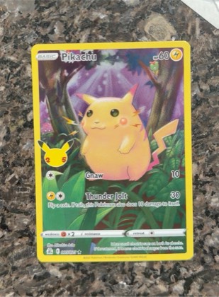 Pikachu, graded 9.0