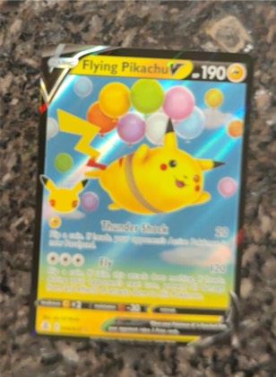 Flying Pikachu V, graded 9.0