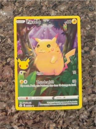 Pikachu, graded 8.5
