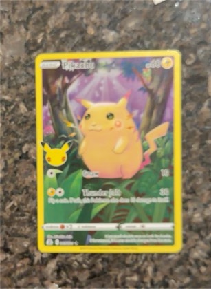 Pikachu graded 8
