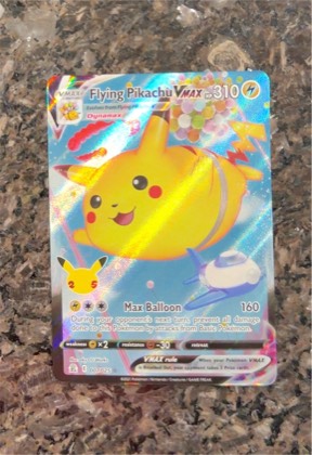 Flying Pikachu VMAX, graded 9.5