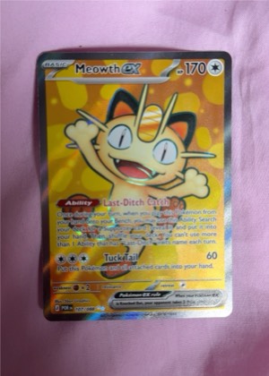 Meowth ex graded 8