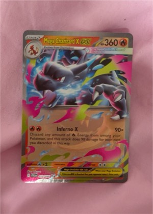 Mega Charizard X ex, graded 9.0