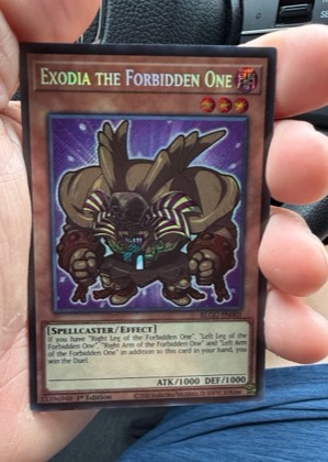 Exodia the Forbidden One, graded 8.5
