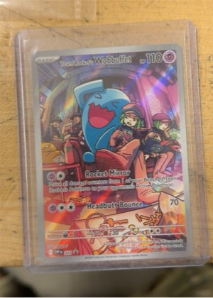 Team Rocket's Wobbuffet, graded 9.5