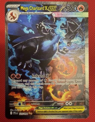 Charizard ex, graded 9.5