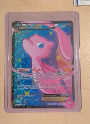 Mew EX (Full Art), graded 4.0