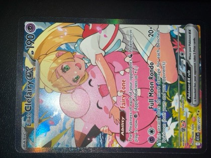 Lillie's Clefairy ex, graded 8.5