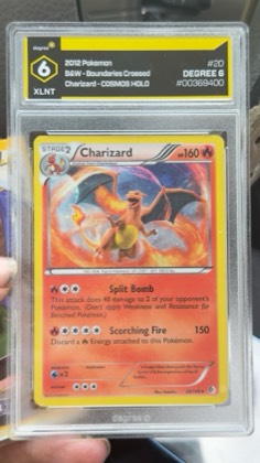 Charizard - 20/149 (Cosmos Holo), graded 7.5
