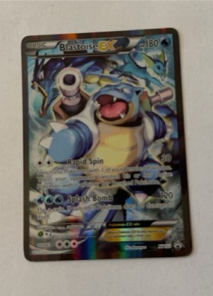 Blastoise EX, graded 8.5