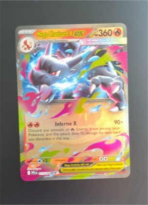Mega Charizard X ex graded 9.5