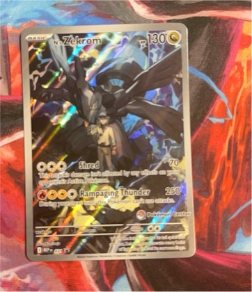 N's Zekrom - 031 (Pokemon Center Exclusive), graded 7.5