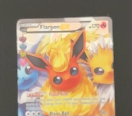 Flareon EX, graded 8.0