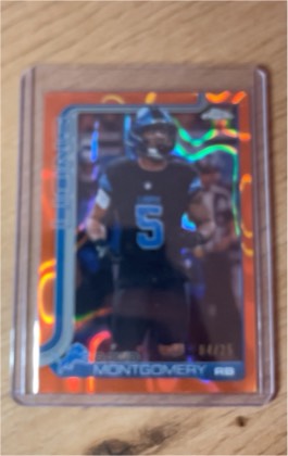 David Montgomery, graded 8.5