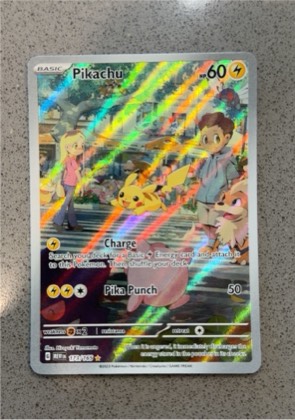 Pikachu, graded 9.5