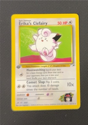 Erika's Clefairy, graded 7.0
