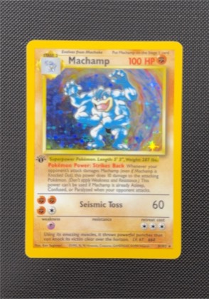 Machamp graded 6 & below