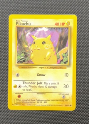 Pikachu graded 7