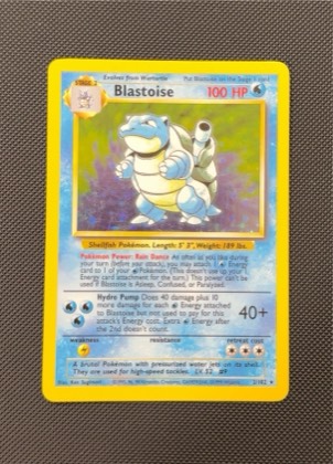 Blastoise graded 7
