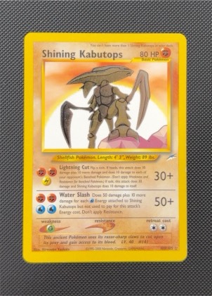 Shining Kabutops, graded 5.0