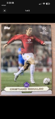 Cristiano Ronaldo, graded 9.5