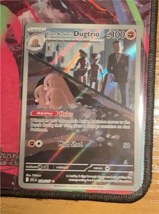 Team Rocket's Dugtrio, graded 9.5