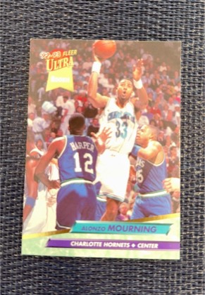 Alonzo Mourning graded 8.5