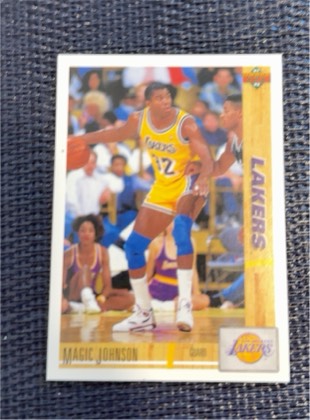 Magic Johnson, graded 9.0