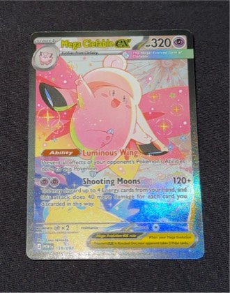 Mega Clefable ex, graded 6.5