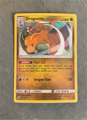 Dragonite, graded 9.5