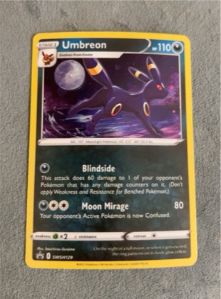 Umbreon - SWSH129, graded 9.5