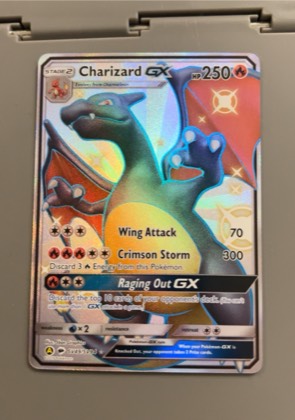 Charizard GX, graded 9.5