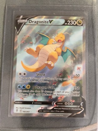 Dragonite V (Alternate Full Art), graded 9.5