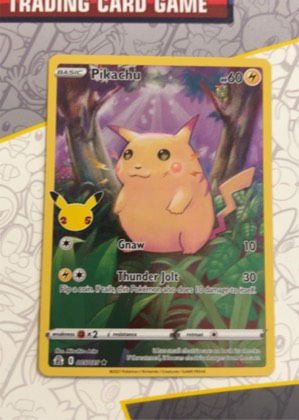 Pikachu, graded 9.5