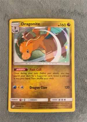 Dragonite, graded 9.5