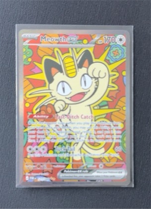 Meowth ex, graded 9.5