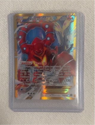 Volcanion EX (Secret), graded 8.5