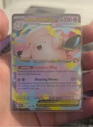 Mega Clefable ex, graded 9.5