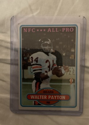 Walter Payton, graded 8.5