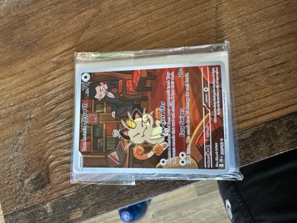 Team Rocket's Meowth - 203/182 graded 9.5