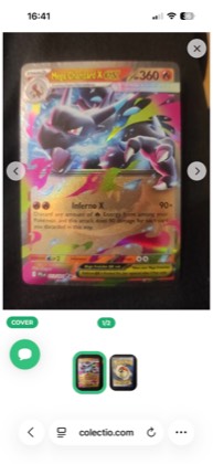 Mega Charizard X ex, graded 9.0