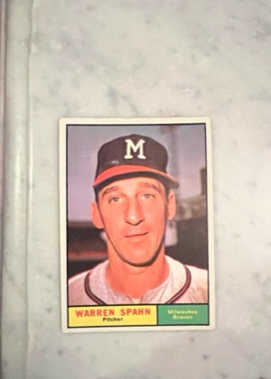 Warren Spahn, graded 7.5
