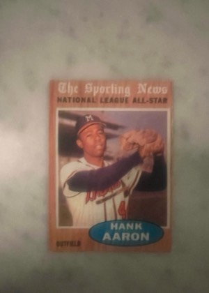 Hank Aaron, graded 5.5